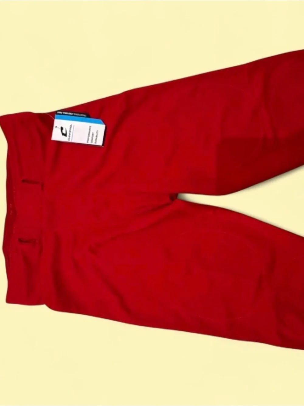 Kids Red Football Pants